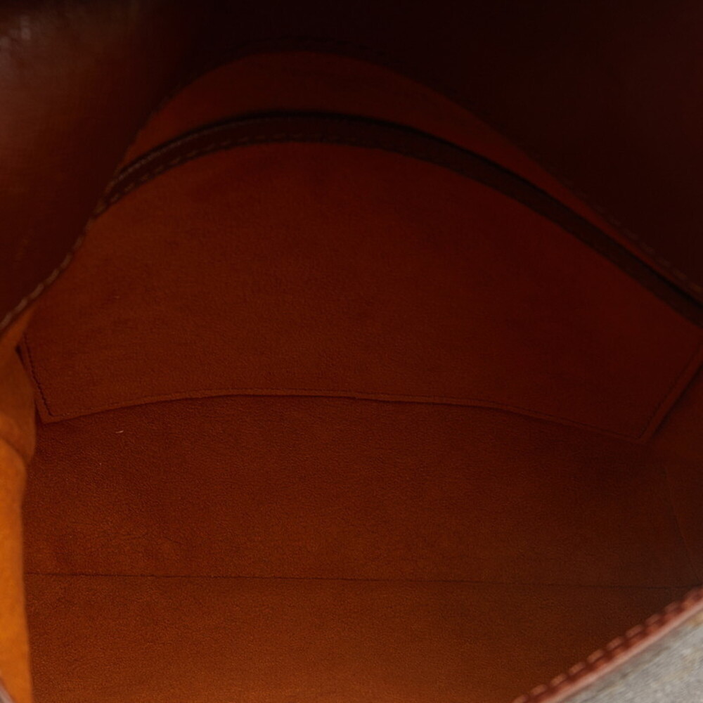 LOUIS VUITTON Authentic Brown Monogram Leather Shoulder Bag - Picture 8 of 11